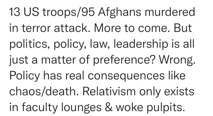 Ep. 112 8.27.21 13 US Troops Dead in Afghanistan