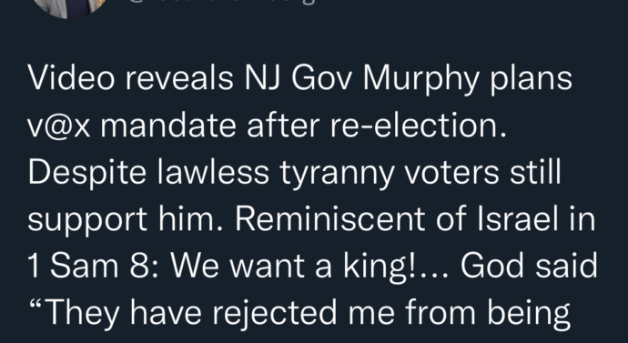 Ep. 141 10.27.21 Tyranny is Lawless Rejection of God as King