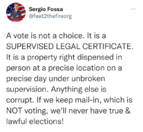 Ep. 170 What Is a Vote? Why Mail-In is NOT Voting, It’s Corruption