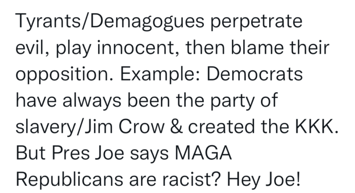 Ep. 198 9.21.22 Tyrant Joe is a Classic Demagogue