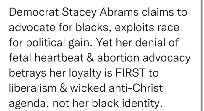 Ep. 202 9.27.22 Democrat Abrams Denies Fetal Heartbeat, Exposes Commitment to EVIL Over Race