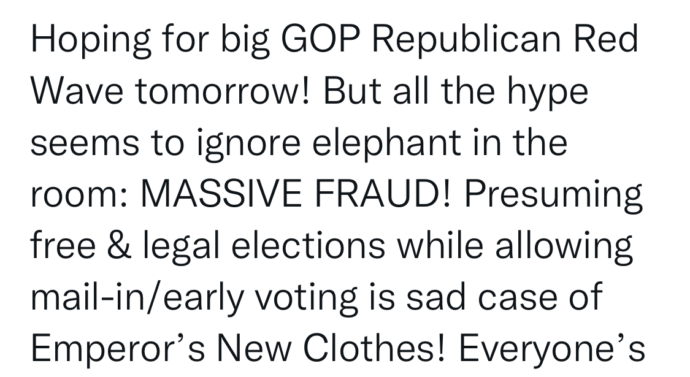 Ep. 230 11.7.22 Stop Pretending MASSIVE FRAUD Is Not Plaguing Our Election Process