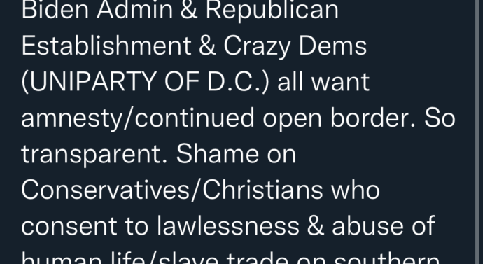 Ep. 262 1.3.23 Amnesty and Open Border is True Wicked Agenda of Establishment